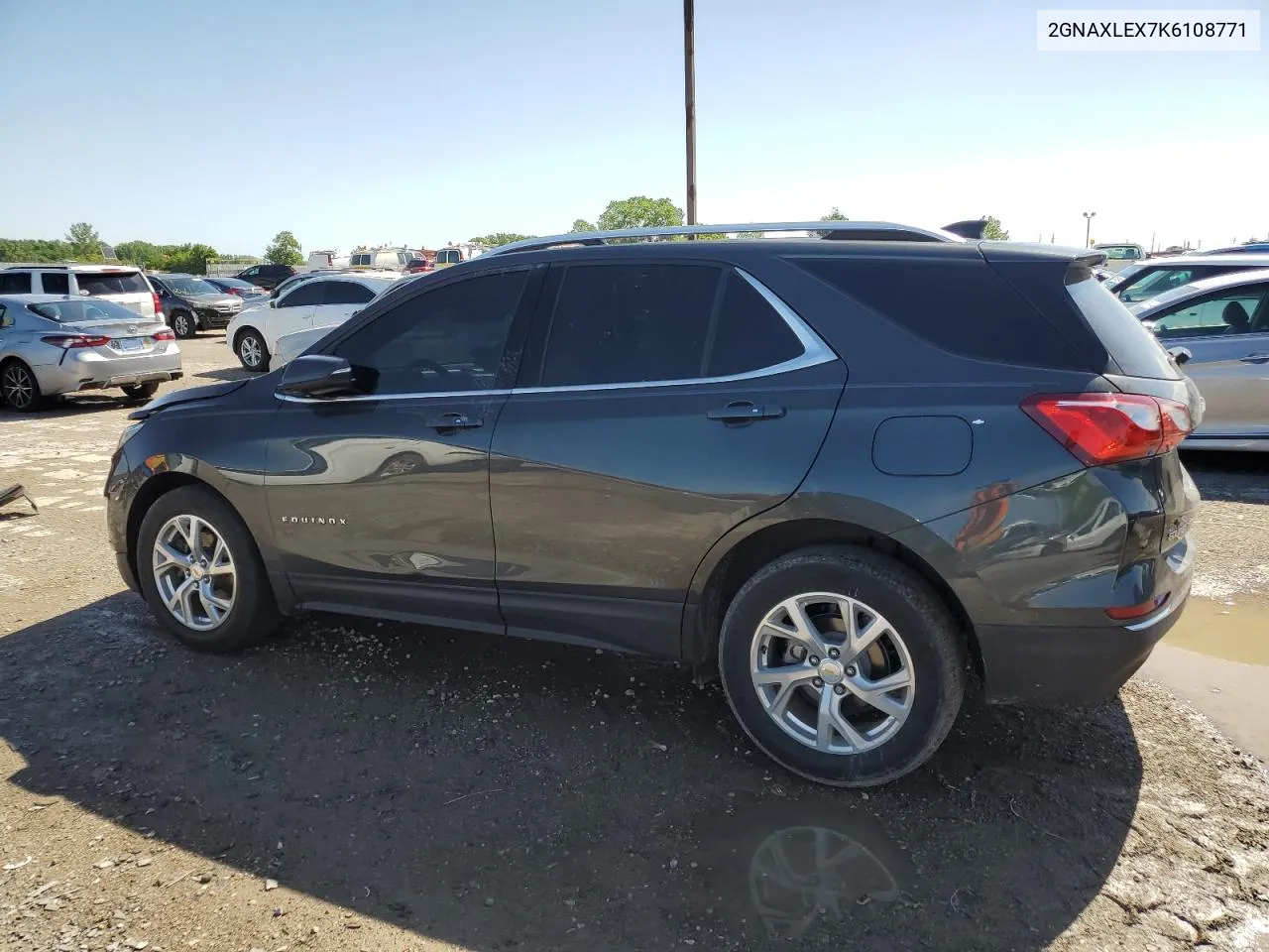 2019 Chevrolet Equinox Lt VIN: 2GNAXLEX7K6108771 Lot: 57657144