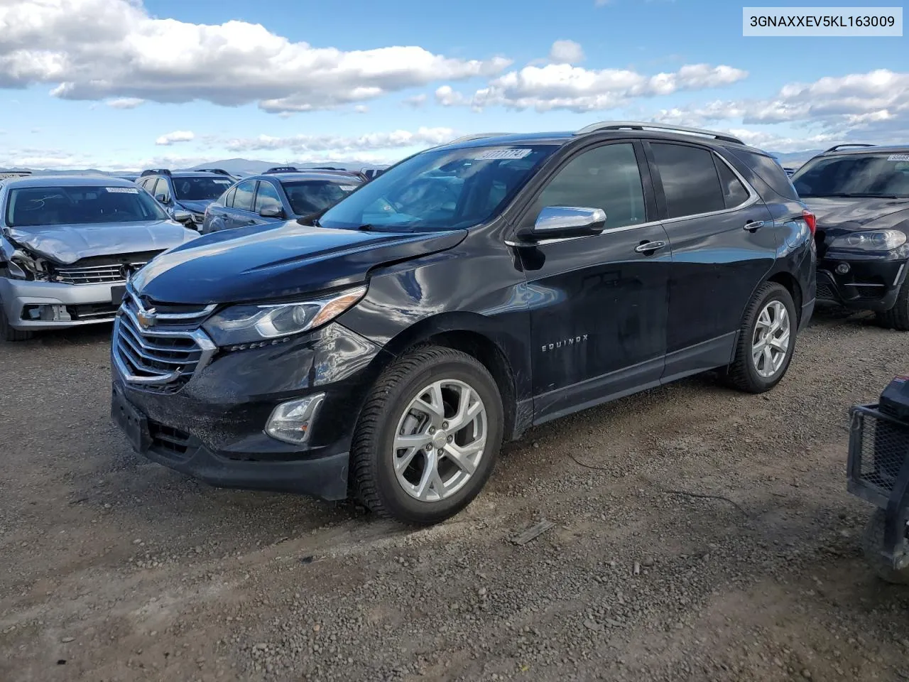 2019 Chevrolet Equinox Premier VIN: 3GNAXXEV5KL163009 Lot: 57771774