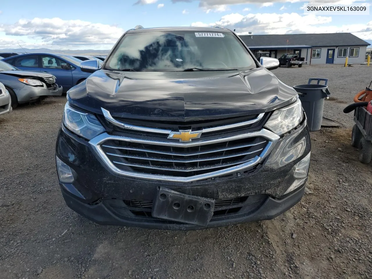 2019 Chevrolet Equinox Premier VIN: 3GNAXXEV5KL163009 Lot: 57771774