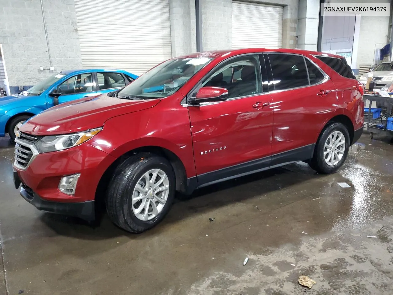 2019 Chevrolet Equinox Lt VIN: 2GNAXUEV2K6194379 Lot: 57966524