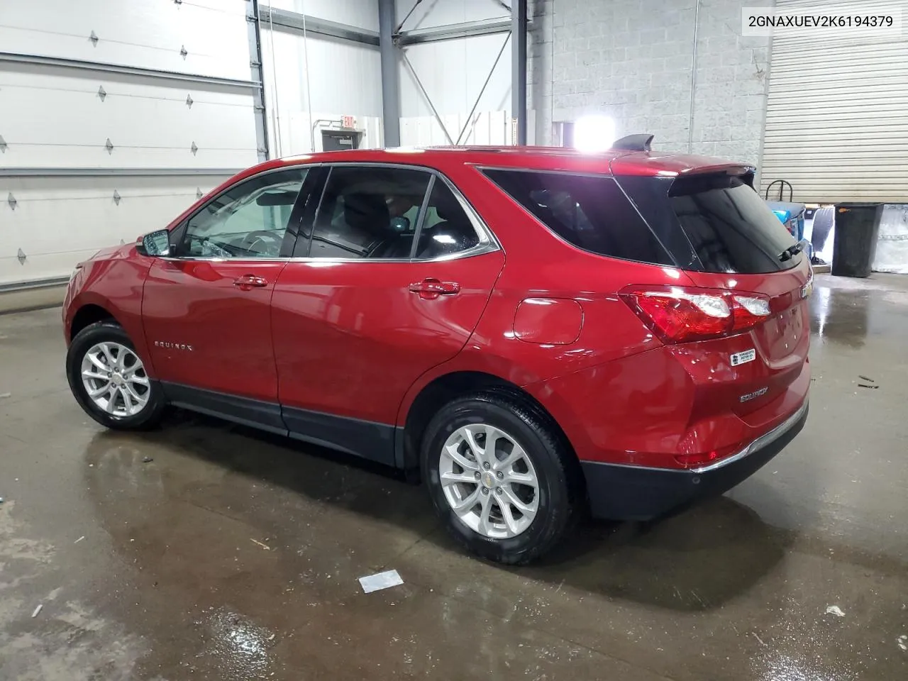 2019 Chevrolet Equinox Lt VIN: 2GNAXUEV2K6194379 Lot: 57966524