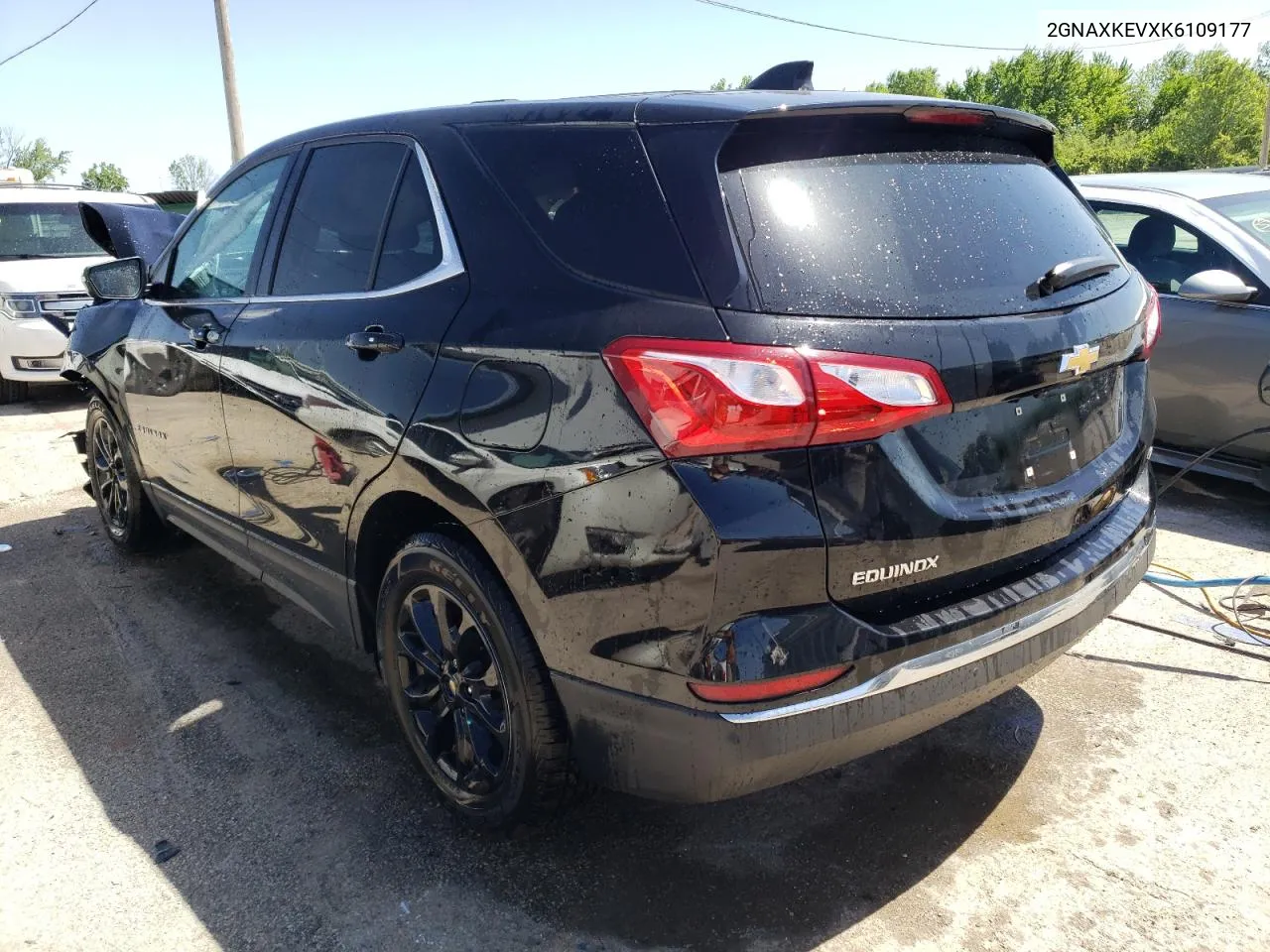 2019 Chevrolet Equinox Lt VIN: 2GNAXKEVXK6109177 Lot: 58018824