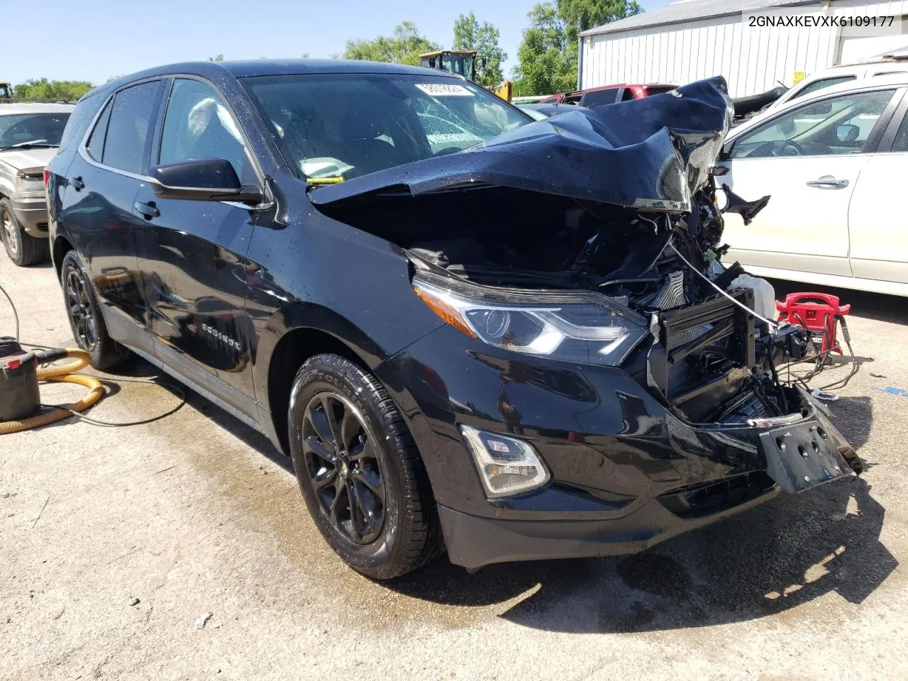 2019 Chevrolet Equinox Lt VIN: 2GNAXKEVXK6109177 Lot: 58018824