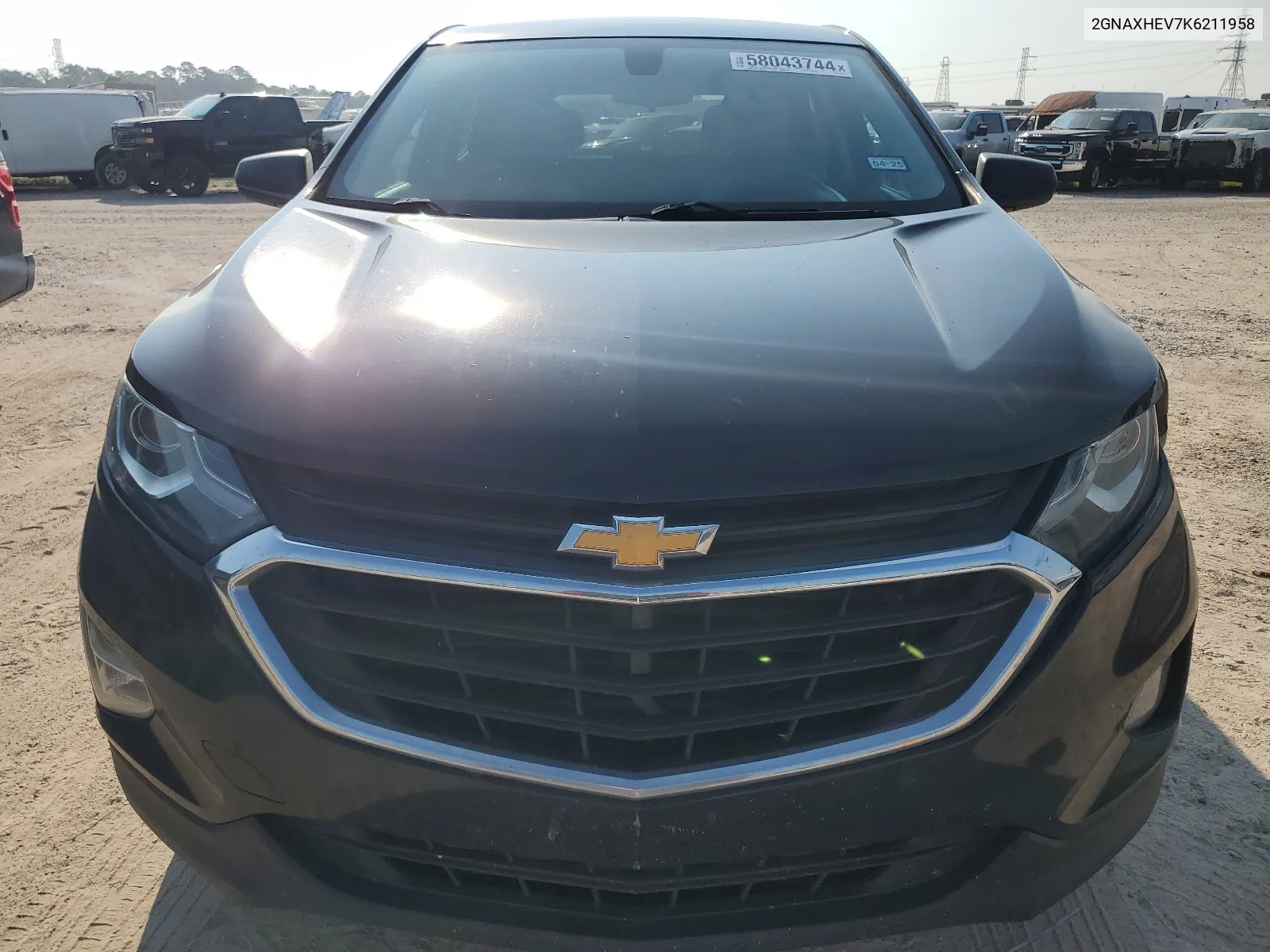 2GNAXHEV7K6211958 2019 Chevrolet Equinox Ls