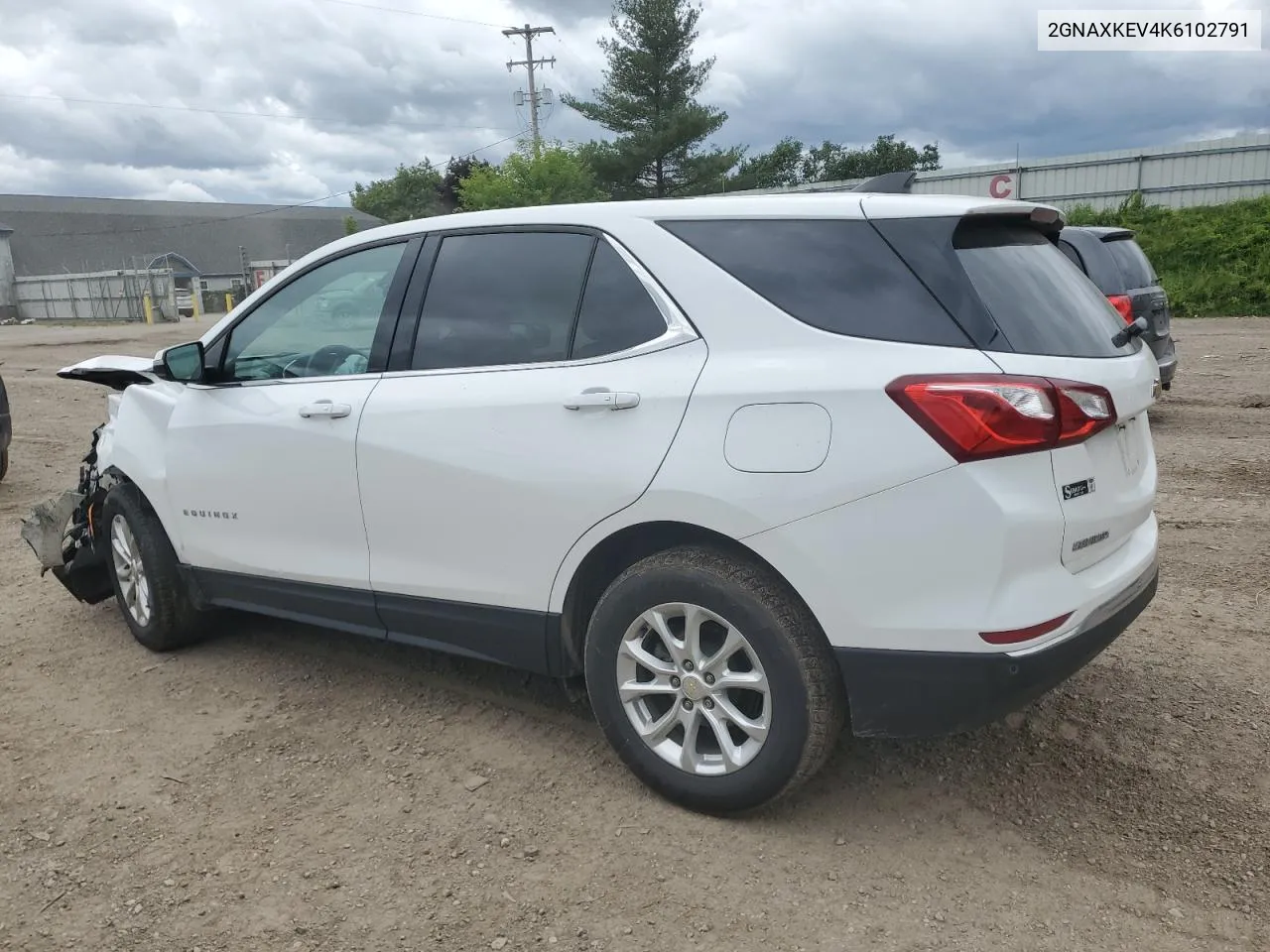 2019 Chevrolet Equinox Lt VIN: 2GNAXKEV4K6102791 Lot: 58056744