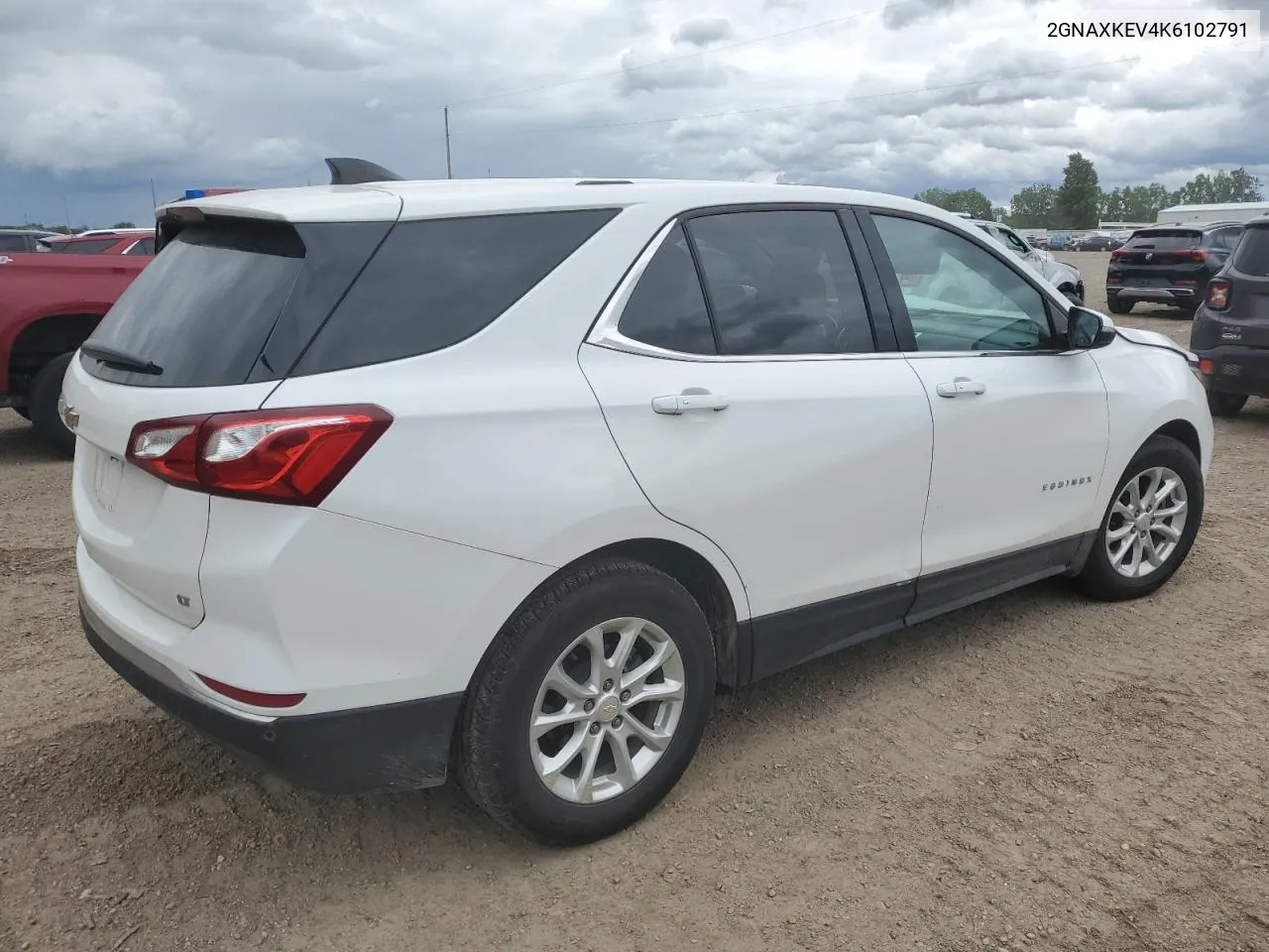 2019 Chevrolet Equinox Lt VIN: 2GNAXKEV4K6102791 Lot: 58056744