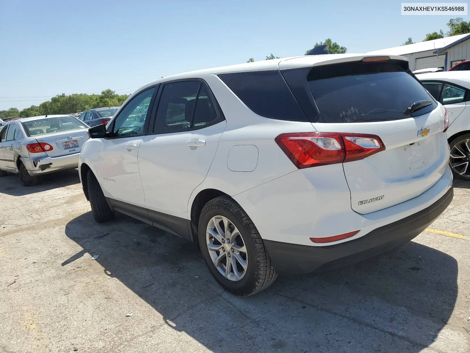 2019 Chevrolet Equinox Ls VIN: 3GNAXHEV1KS546988 Lot: 58073624