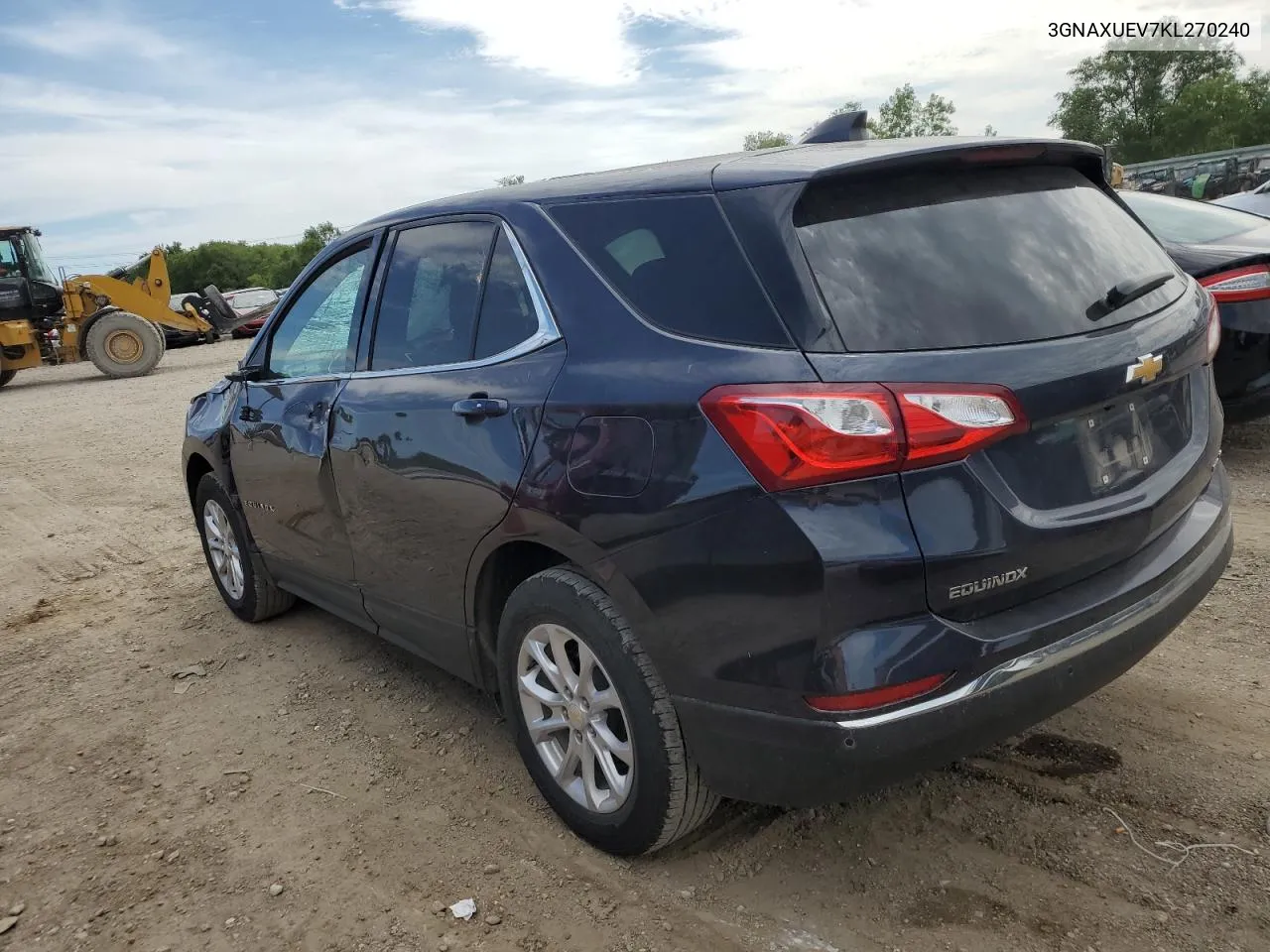 2019 Chevrolet Equinox Lt VIN: 3GNAXUEV7KL270240 Lot: 58297954