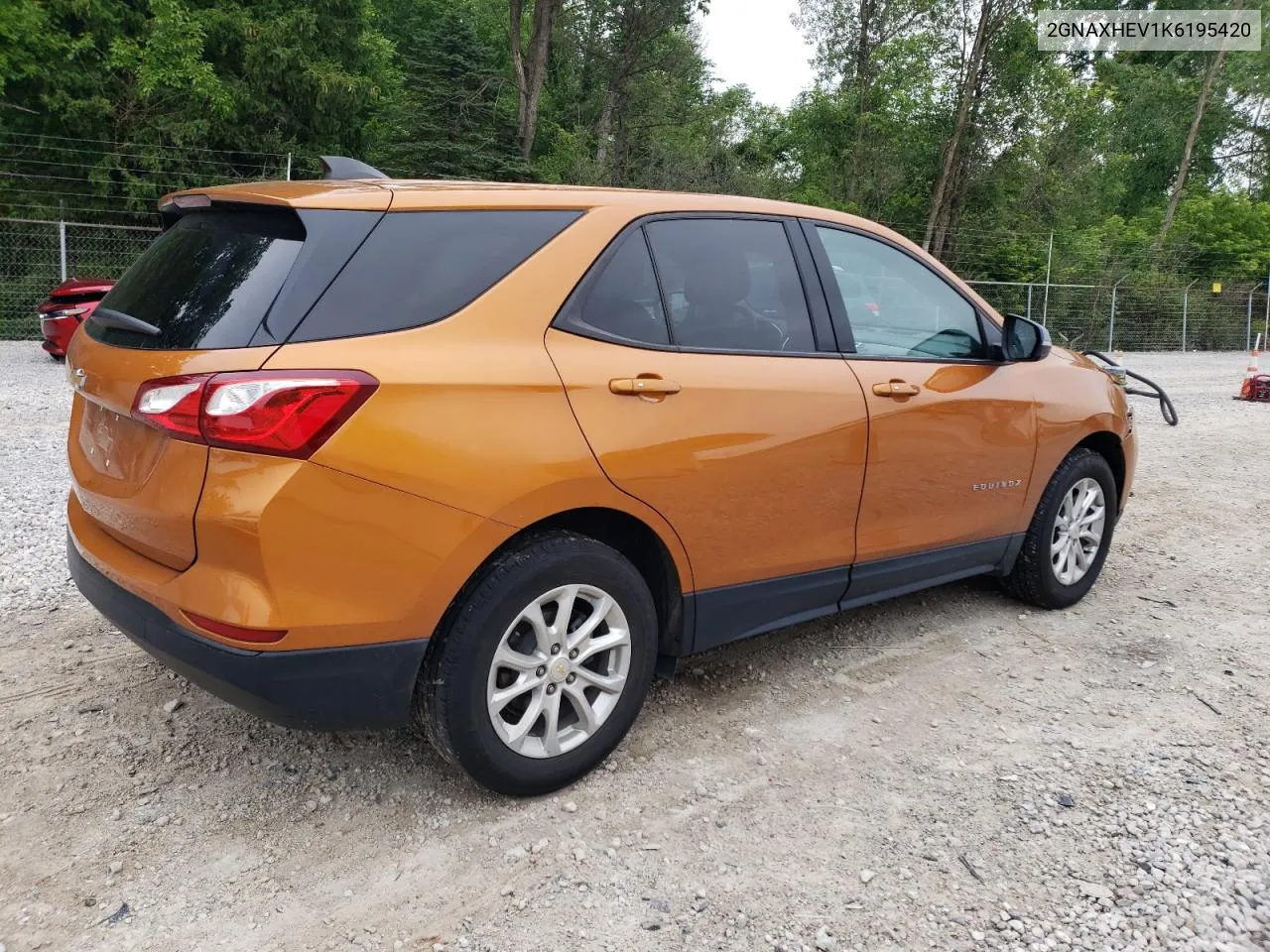 2019 Chevrolet Equinox Ls VIN: 2GNAXHEV1K6195420 Lot: 58473134