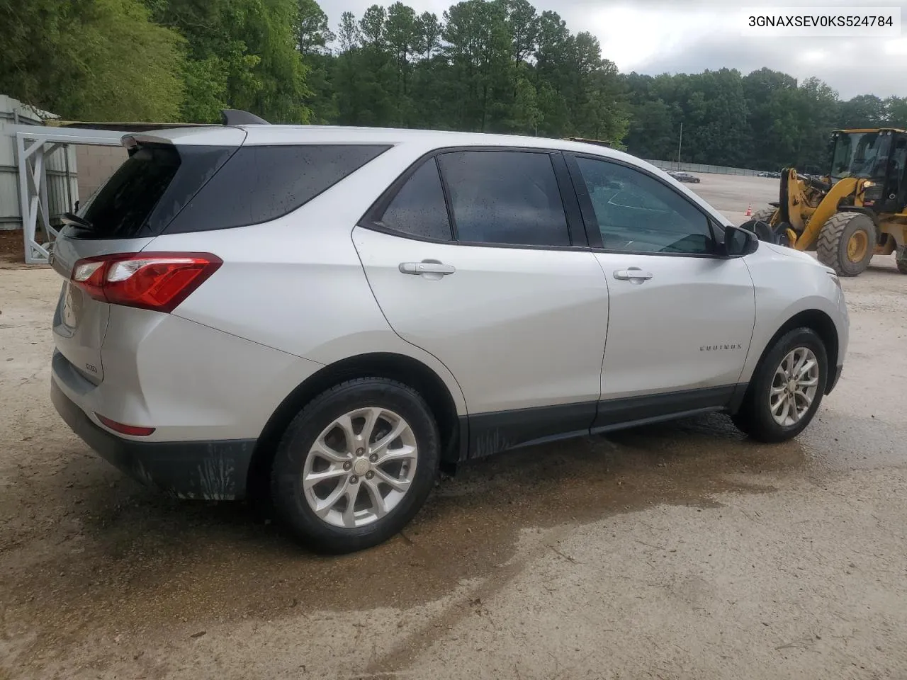 2019 Chevrolet Equinox Ls VIN: 3GNAXSEV0KS524784 Lot: 58941214