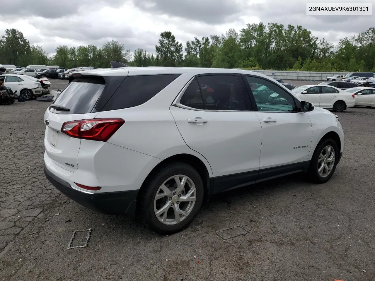 2019 Chevrolet Equinox Lt VIN: 2GNAXUEV9K6301301 Lot: 59309304