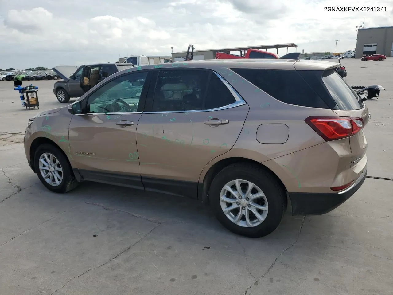 2GNAXKEVXK6241341 2019 Chevrolet Equinox Lt