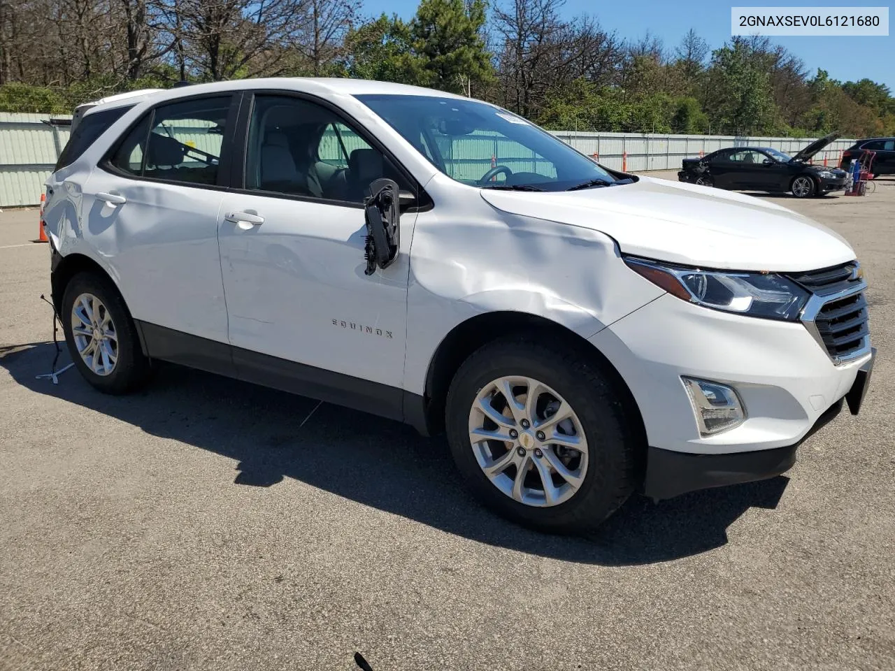 2019 Chevrolet Equinox Ls VIN: 2GNAXSEV0L6121680 Lot: 60288674