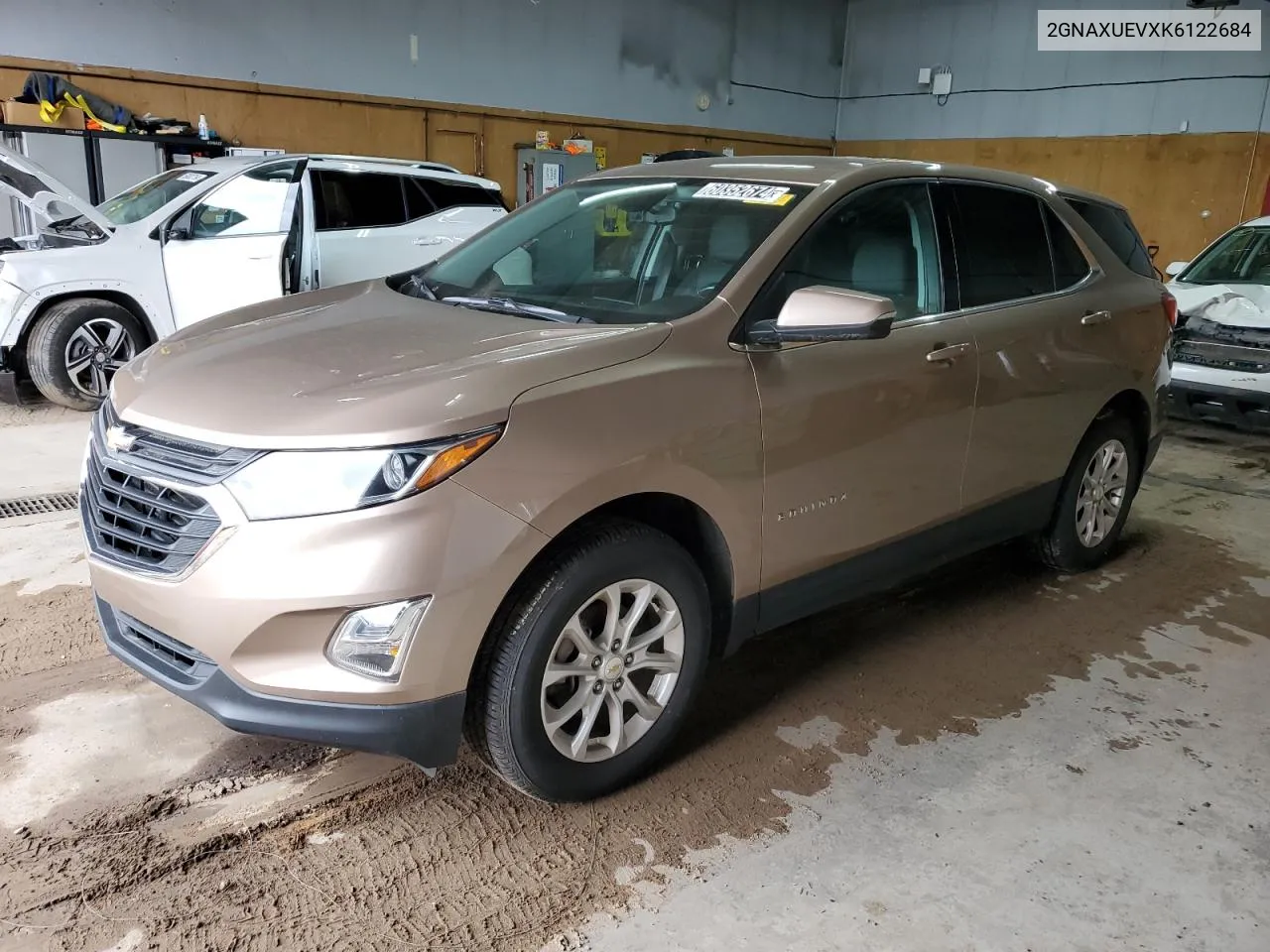 2019 Chevrolet Equinox Lt VIN: 2GNAXUEVXK6122684 Lot: 60352674