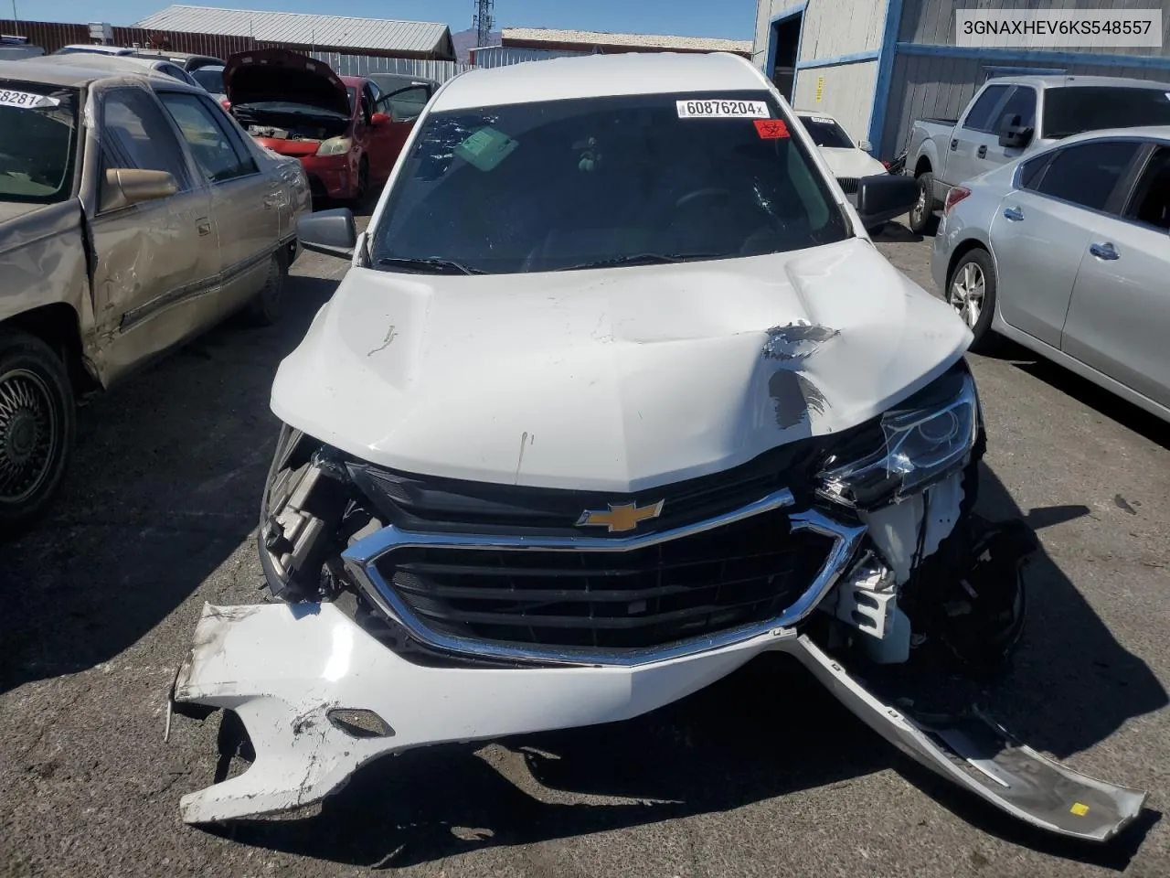 2019 Chevrolet Equinox Ls VIN: 3GNAXHEV6KS548557 Lot: 60876204