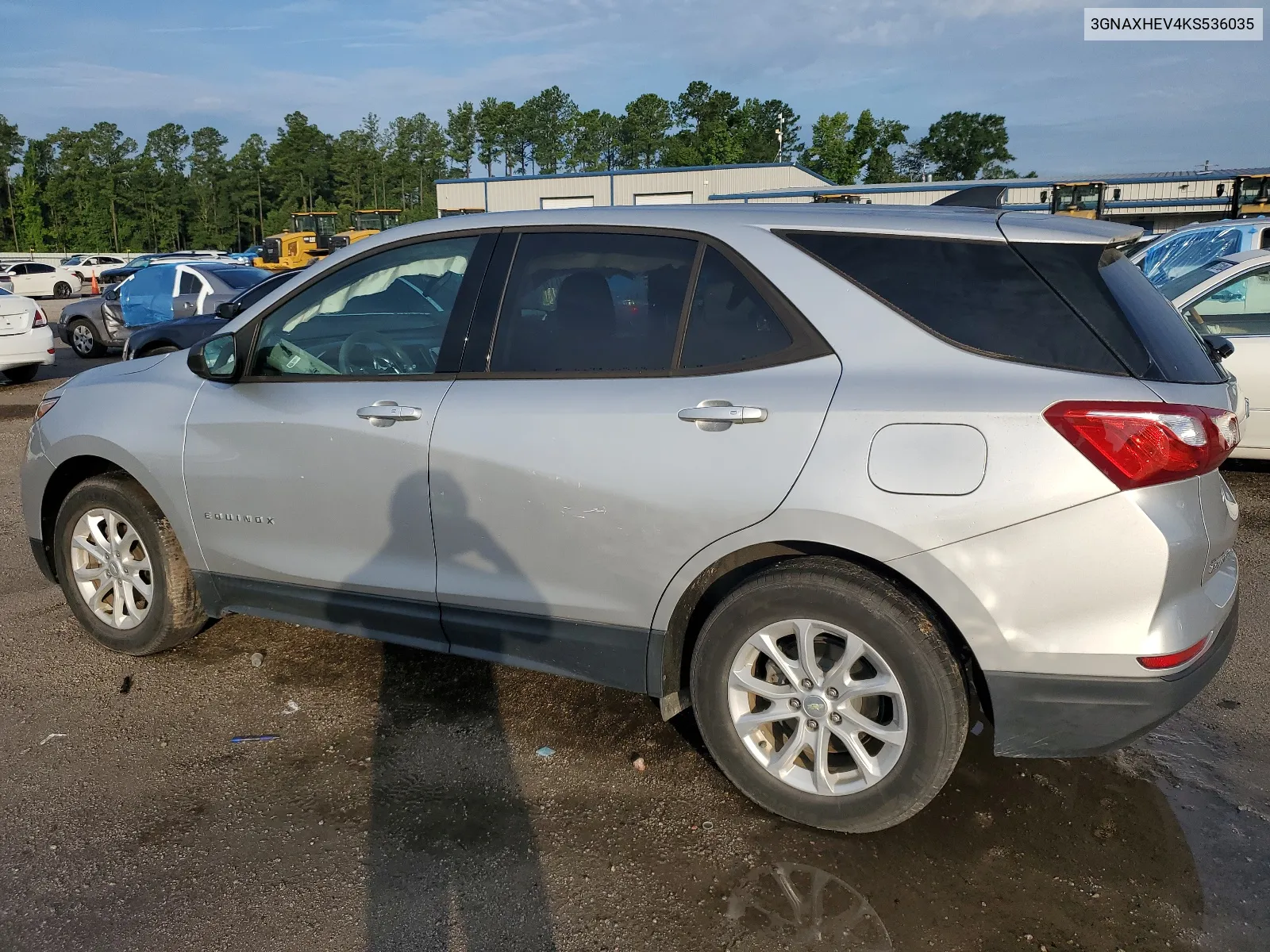 2019 Chevrolet Equinox Ls VIN: 3GNAXHEV4KS536035 Lot: 61024814