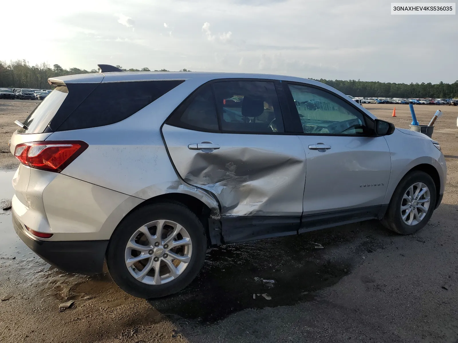 2019 Chevrolet Equinox Ls VIN: 3GNAXHEV4KS536035 Lot: 61024814