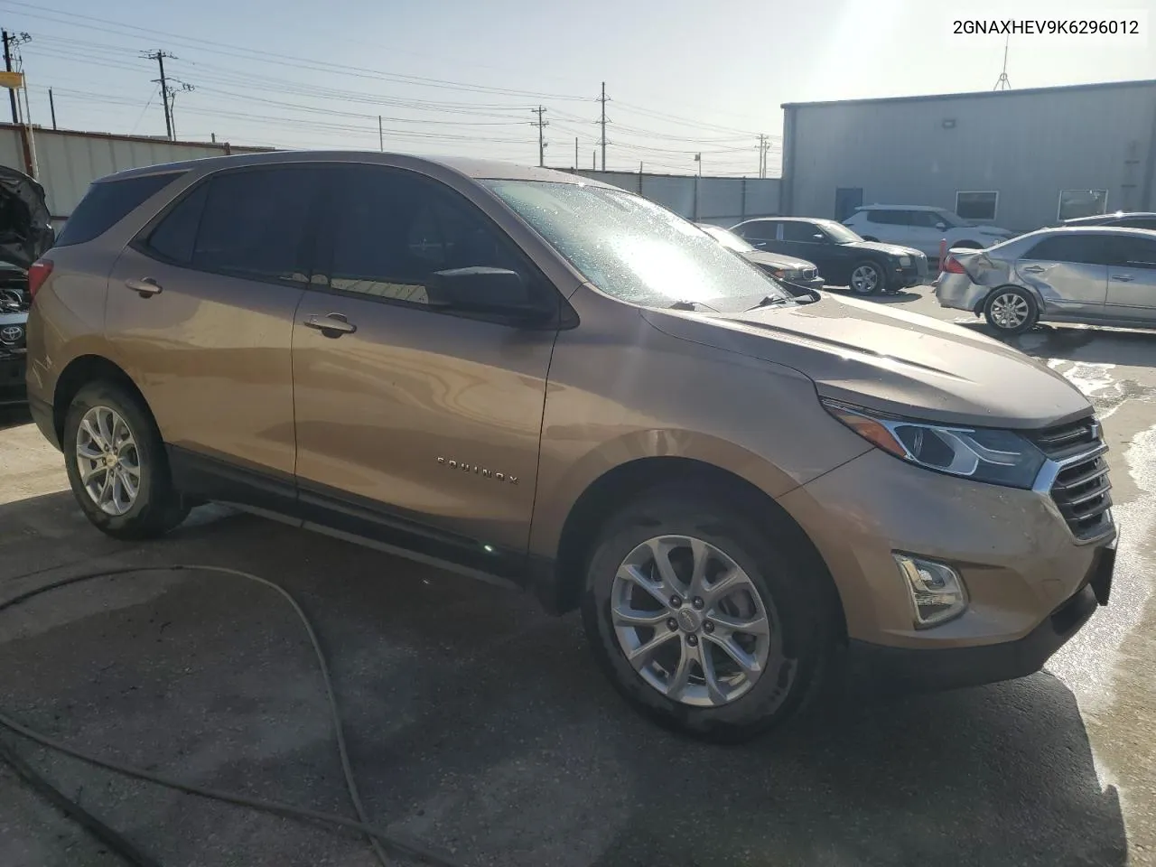 2019 Chevrolet Equinox Ls VIN: 2GNAXHEV9K6296012 Lot: 61290684