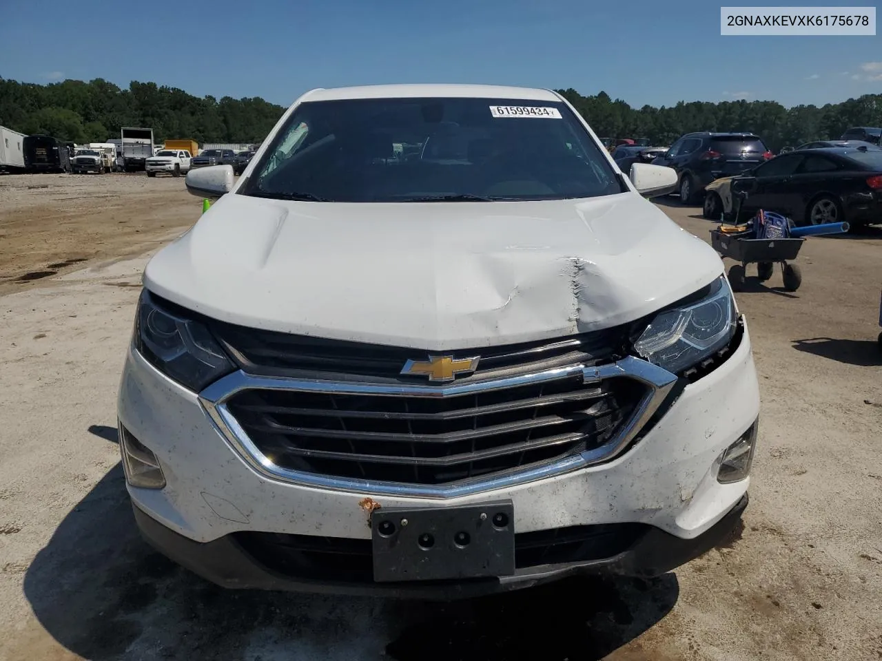 2019 Chevrolet Equinox Lt VIN: 2GNAXKEVXK6175678 Lot: 61599434