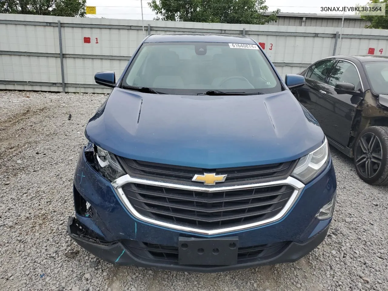 2019 Chevrolet Equinox Lt VIN: 3GNAXJEV8KL383564 Lot: 61640874