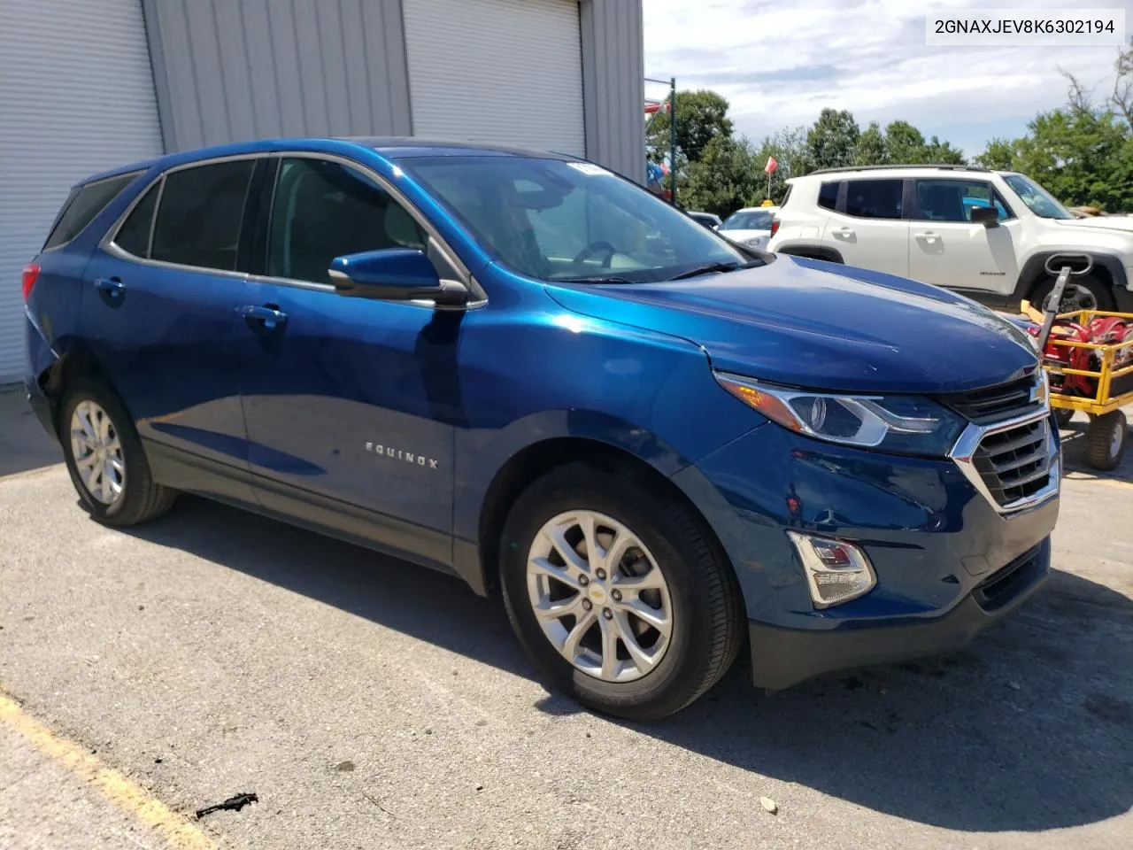 2019 Chevrolet Equinox Lt VIN: 2GNAXJEV8K6302194 Lot: 61708464