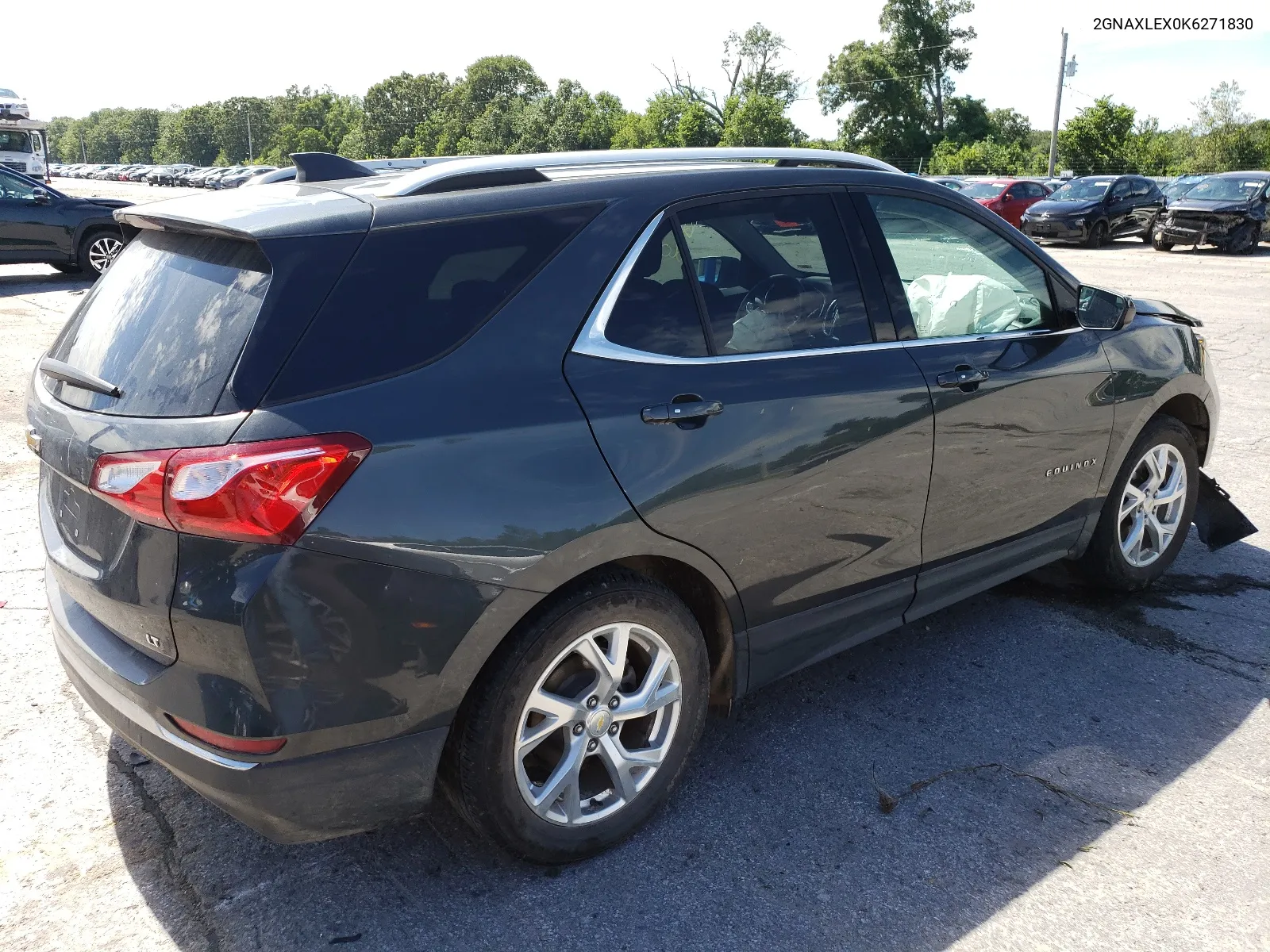 2019 Chevrolet Equinox Lt VIN: 2GNAXLEX0K6271830 Lot: 61716304