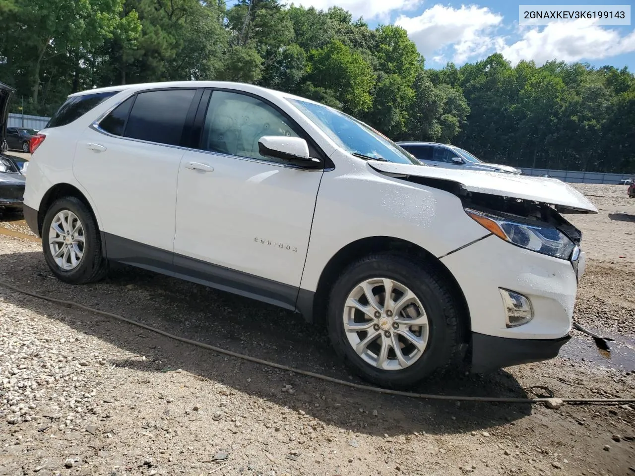 2019 Chevrolet Equinox Lt VIN: 2GNAXKEV3K6199143 Lot: 62059564