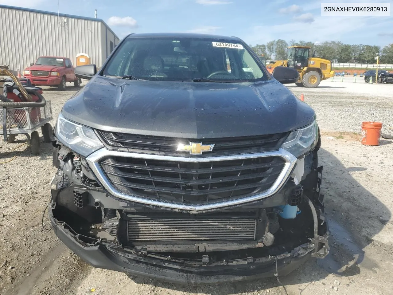 2019 Chevrolet Equinox Ls VIN: 2GNAXHEV0K6280913 Lot: 62149744