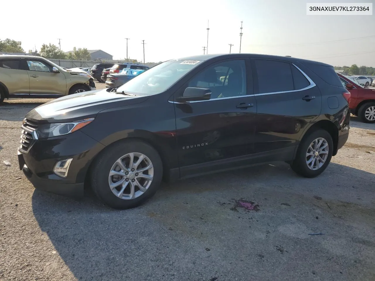 2019 Chevrolet Equinox Lt VIN: 3GNAXUEV7KL273364 Lot: 62404084