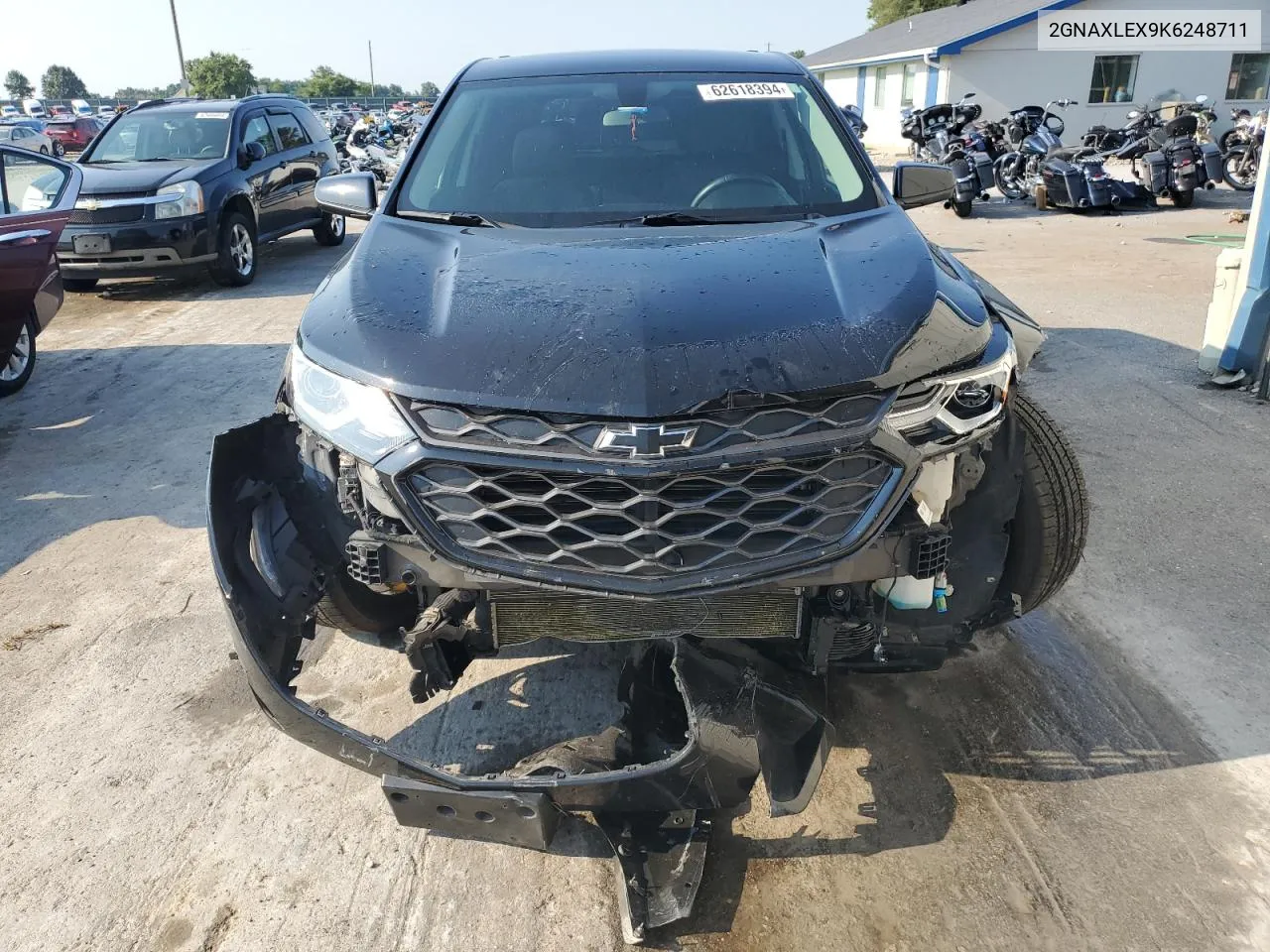 2019 Chevrolet Equinox Lt VIN: 2GNAXLEX9K6248711 Lot: 62618394