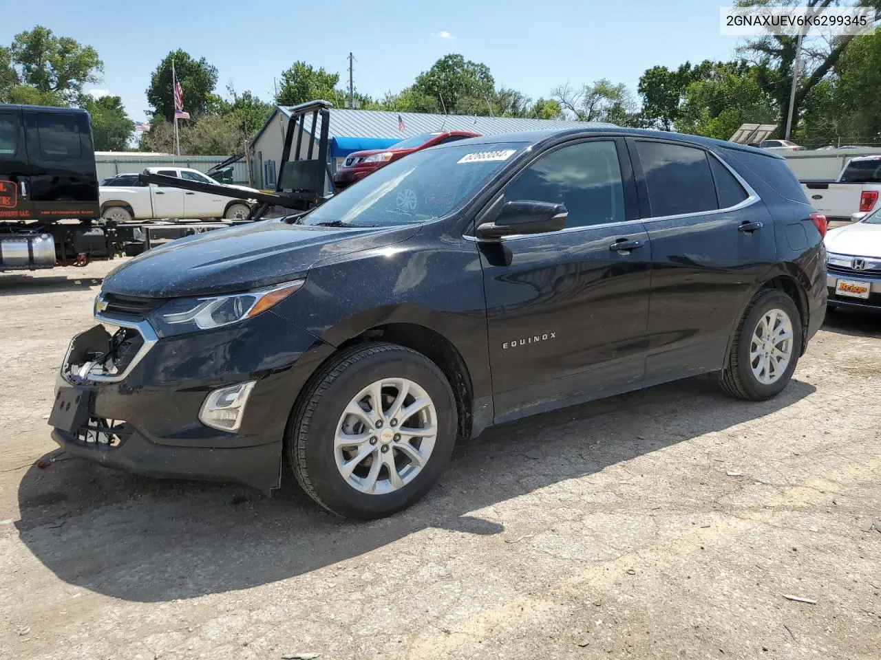 2019 Chevrolet Equinox Lt VIN: 2GNAXUEV6K6299345 Lot: 62663084