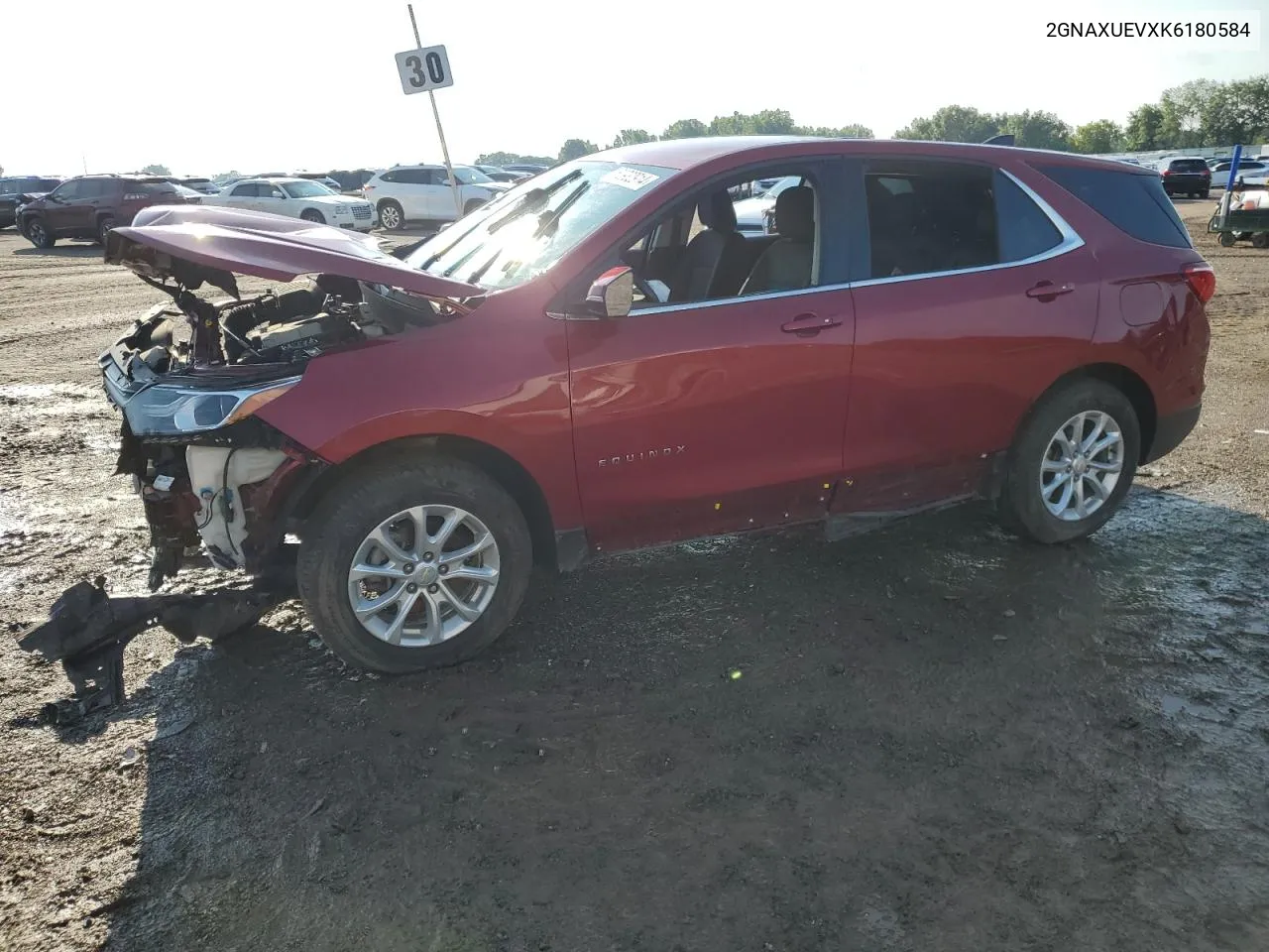 2GNAXUEVXK6180584 2019 Chevrolet Equinox Lt