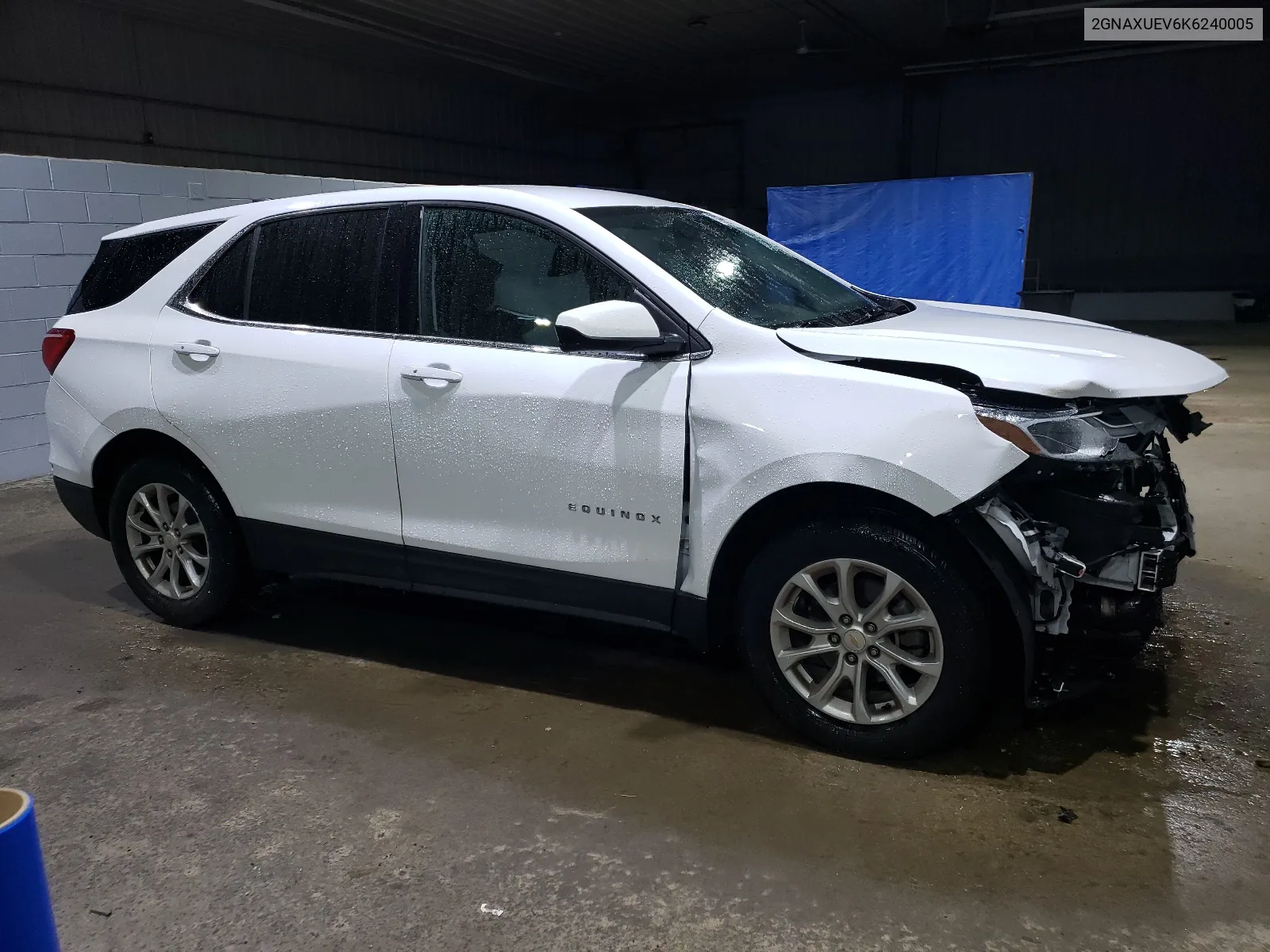 2019 Chevrolet Equinox Lt VIN: 2GNAXUEV6K6240005 Lot: 62990354