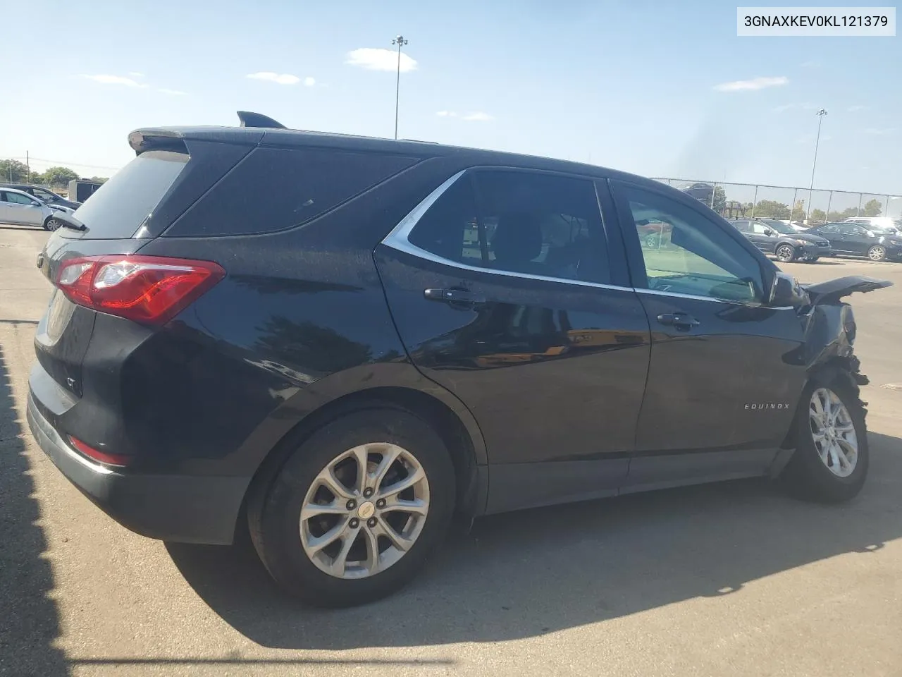 2019 Chevrolet Equinox Lt VIN: 3GNAXKEV0KL121379 Lot: 63095984