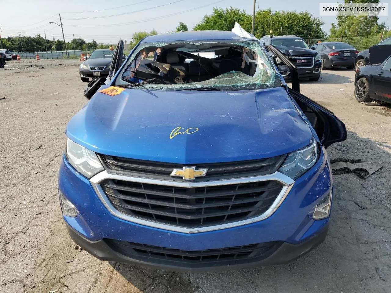 3GNAXSEV4KS548067 2019 Chevrolet Equinox Ls