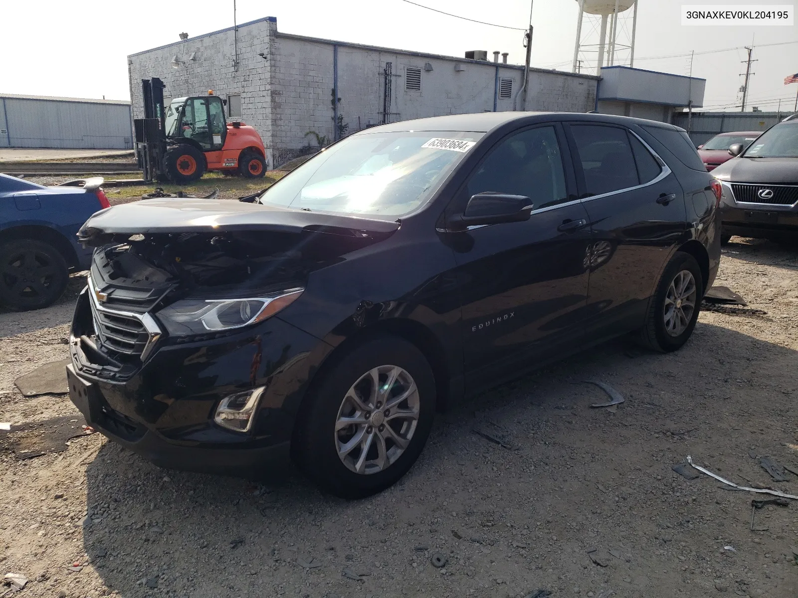 3GNAXKEV0KL204195 2019 Chevrolet Equinox Lt