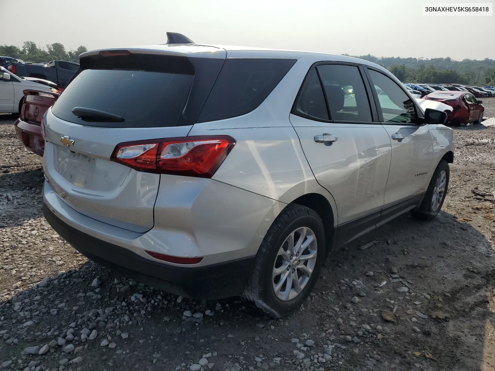 2019 Chevrolet Equinox Ls VIN: 3GNAXHEV5KS658418 Lot: 64160584