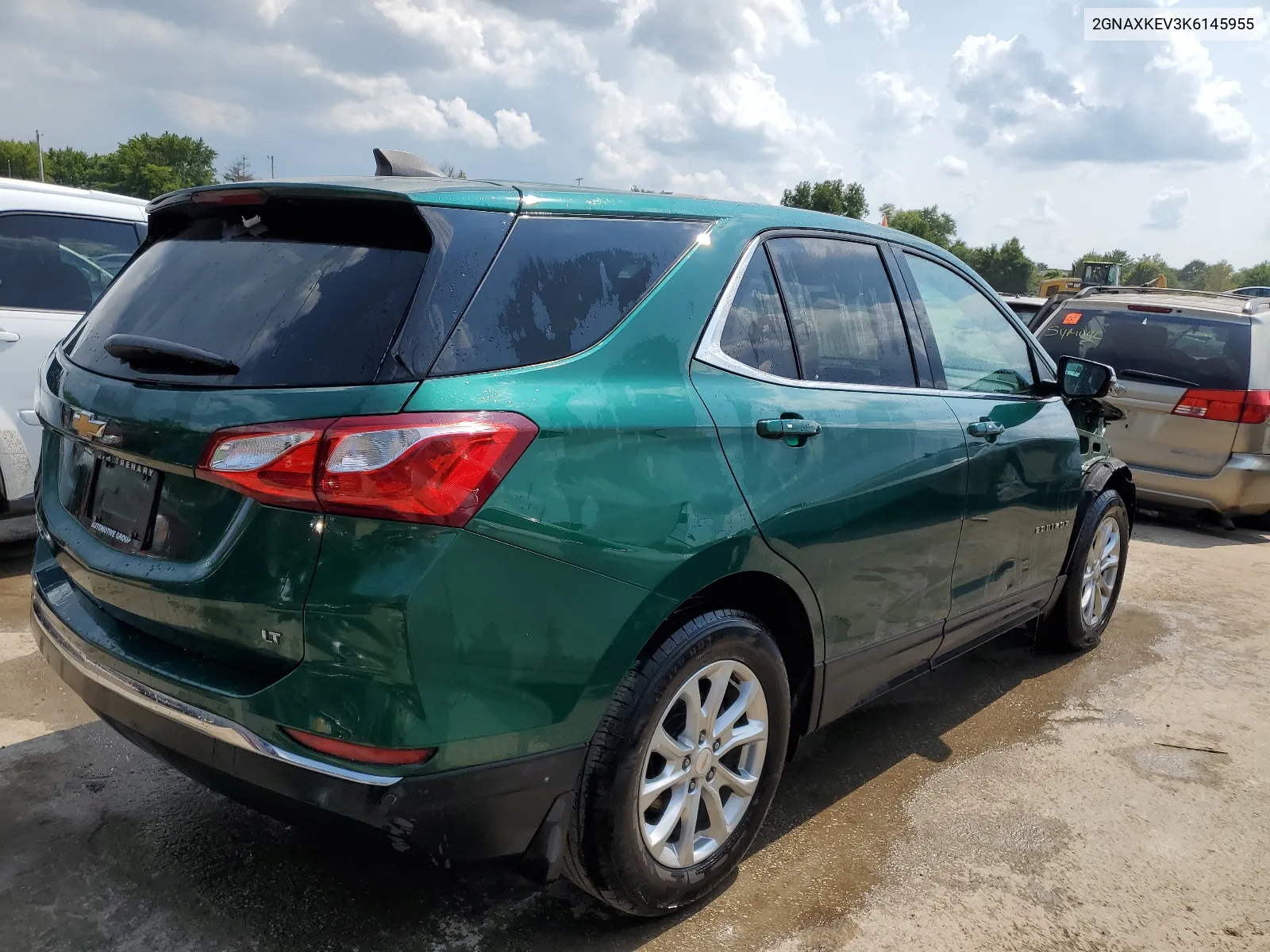 2019 Chevrolet Equinox Lt VIN: 2GNAXKEV3K6145955 Lot: 64194864