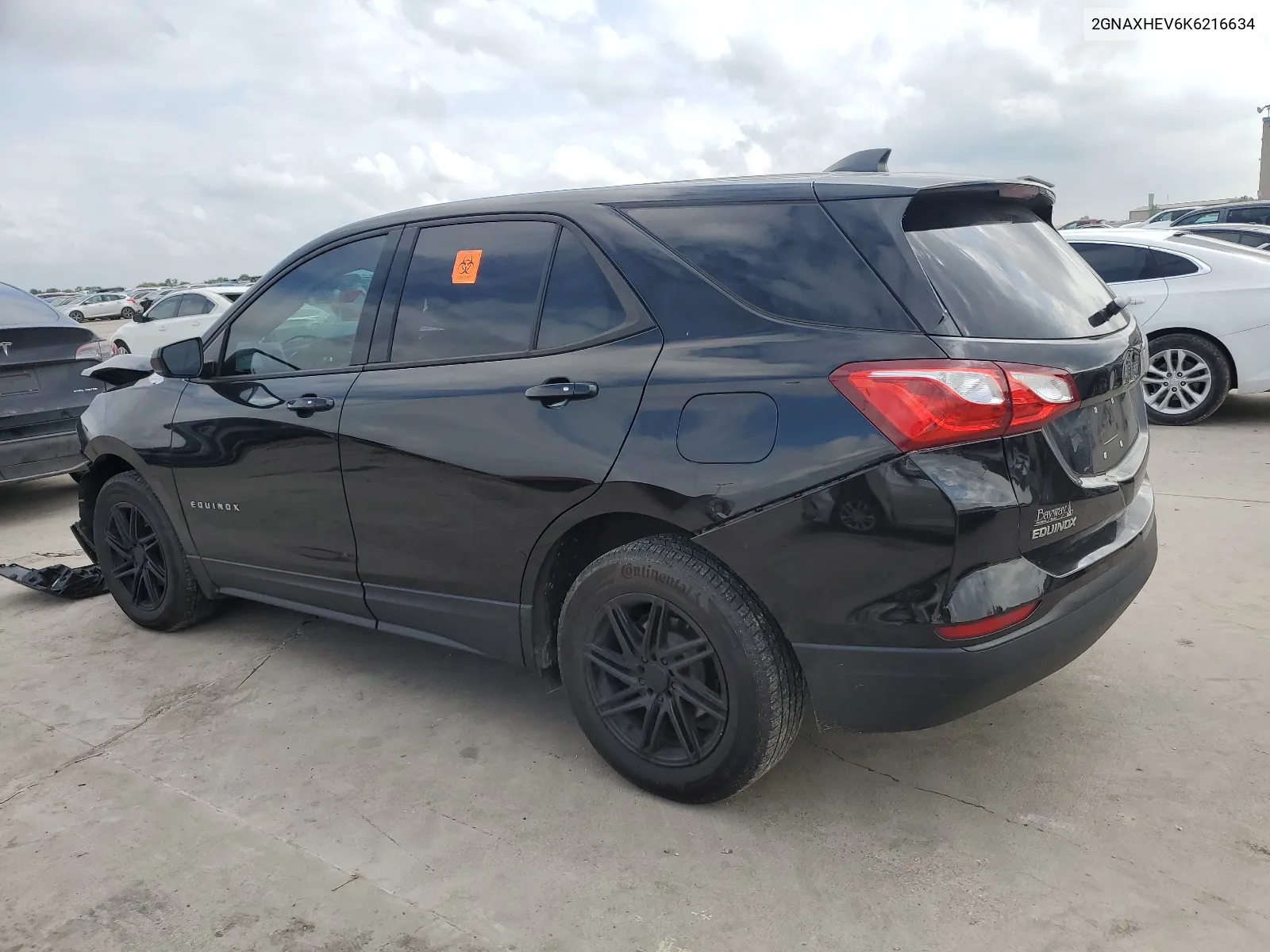 2019 Chevrolet Equinox Ls VIN: 2GNAXHEV6K6216634 Lot: 64591454