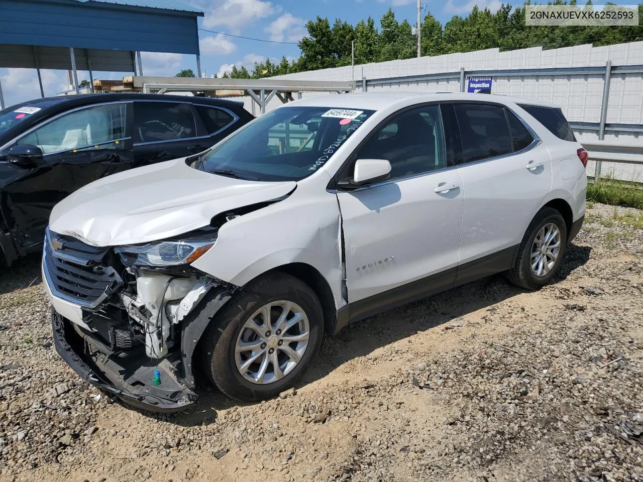 2019 Chevrolet Equinox Lt VIN: 2GNAXUEVXK6252593 Lot: 64597444