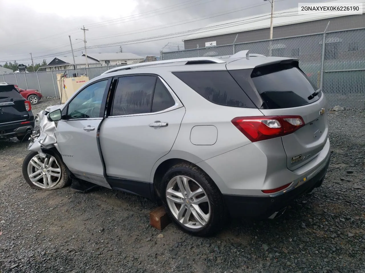 2019 Chevrolet Equinox Premier VIN: 2GNAXYEX0K6226190 Lot: 64806424