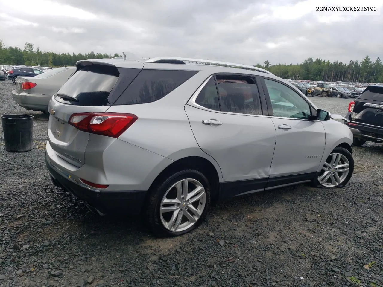 2GNAXYEX0K6226190 2019 Chevrolet Equinox Premier