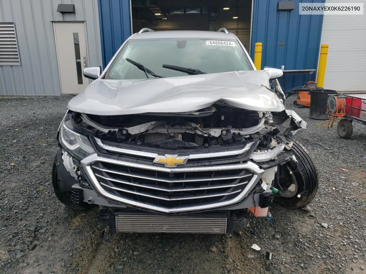 2GNAXYEX0K6226190 2019 Chevrolet Equinox Premier