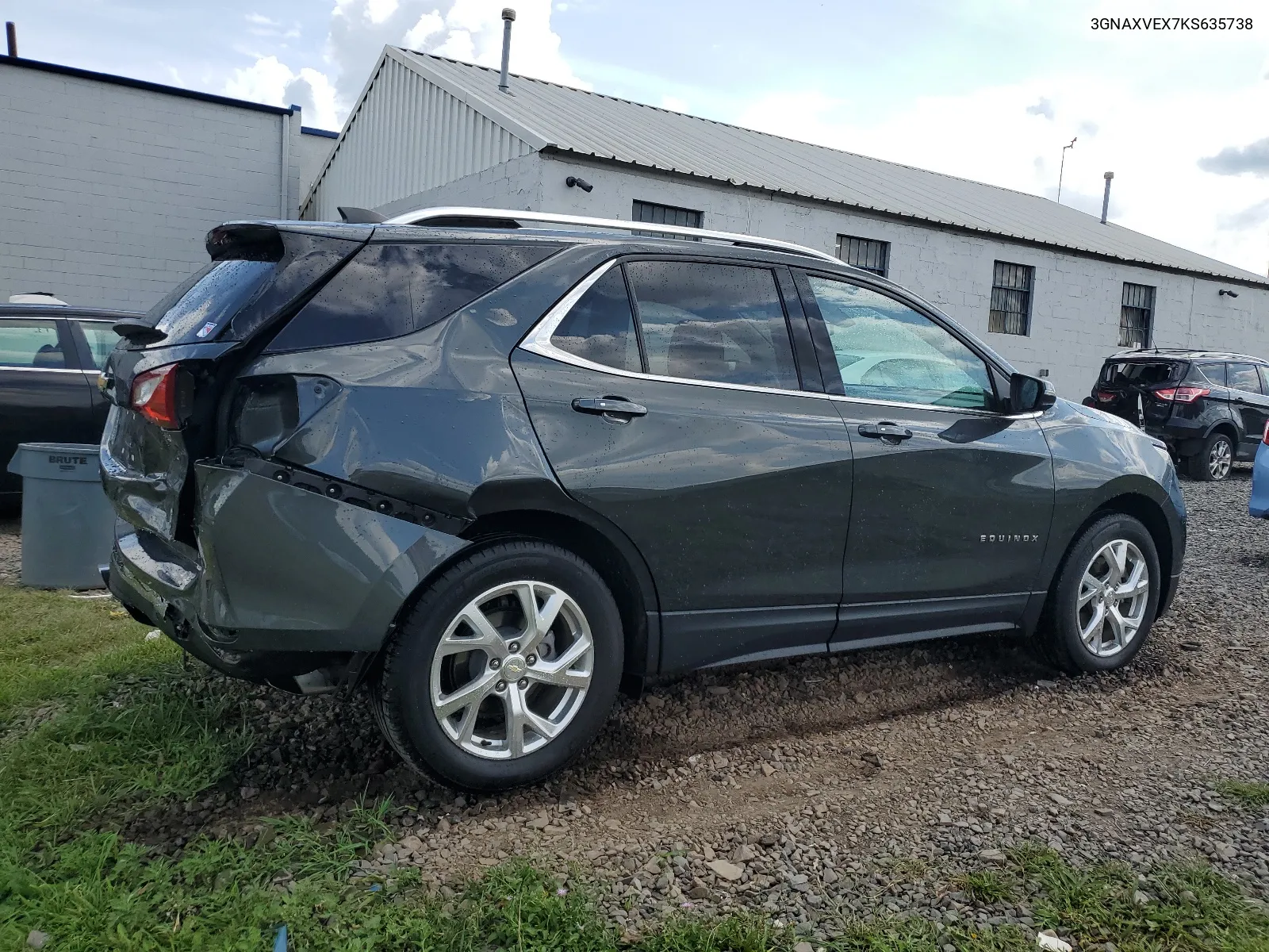 2019 Chevrolet Equinox Lt VIN: 3GNAXVEX7KS635738 Lot: 65051564