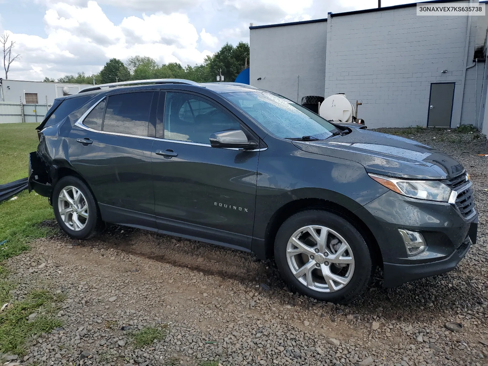 2019 Chevrolet Equinox Lt VIN: 3GNAXVEX7KS635738 Lot: 65051564