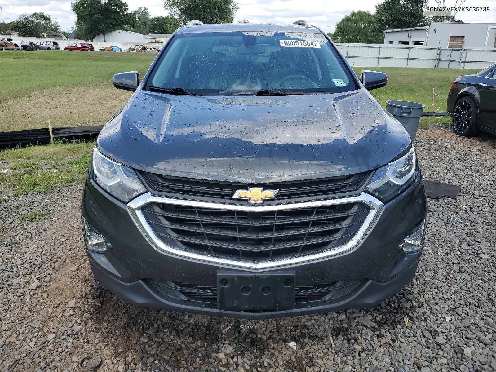 2019 Chevrolet Equinox Lt VIN: 3GNAXVEX7KS635738 Lot: 65051564