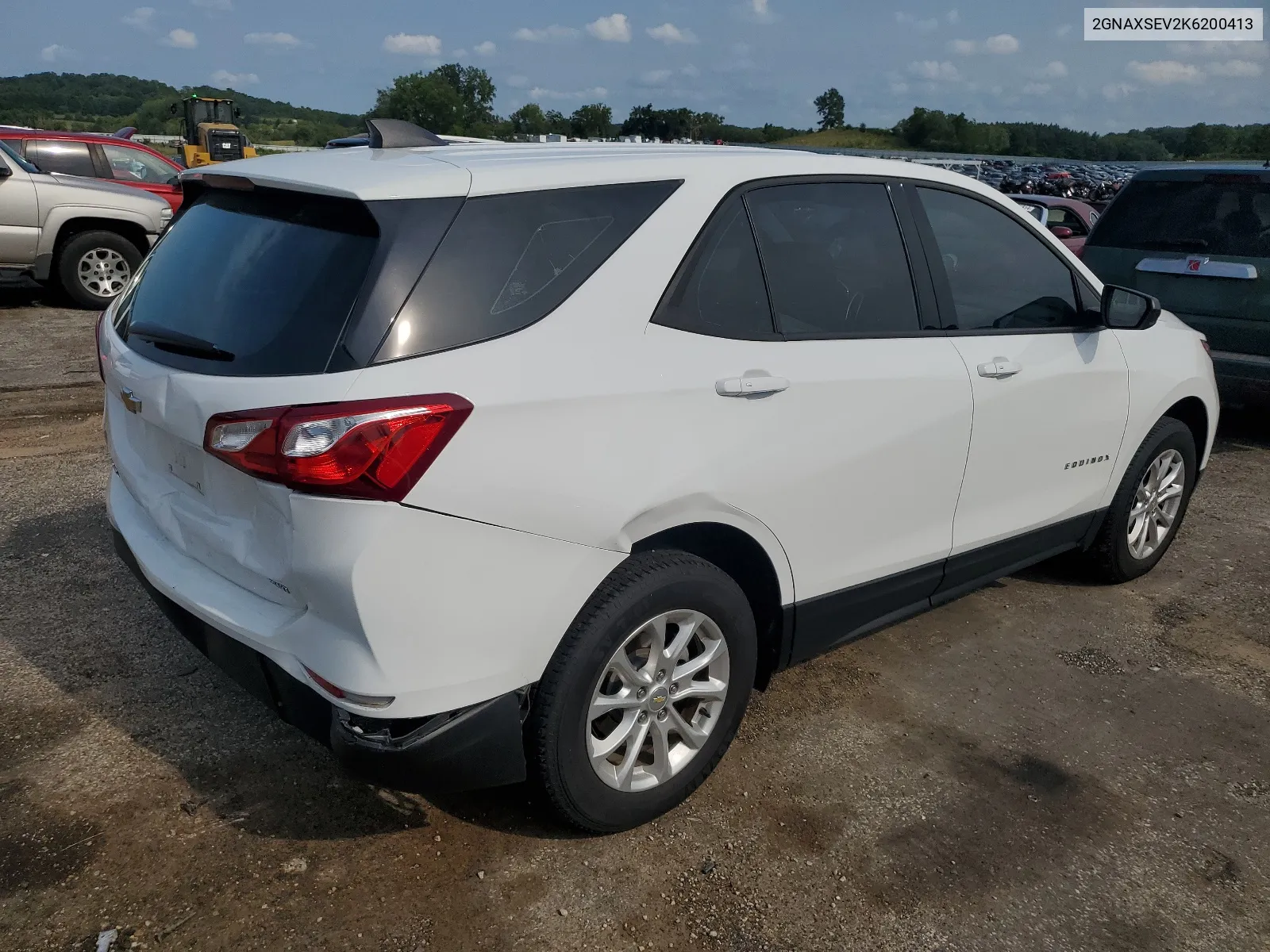 2019 Chevrolet Equinox Ls VIN: 2GNAXSEV2K6200413 Lot: 65056864