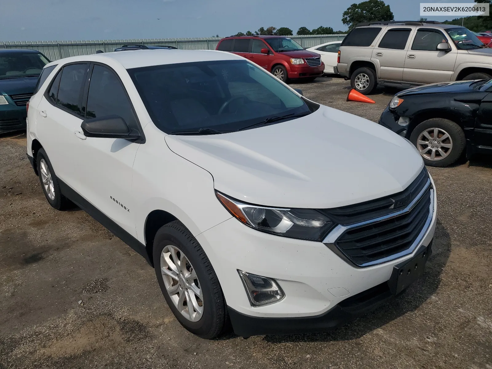 2019 Chevrolet Equinox Ls VIN: 2GNAXSEV2K6200413 Lot: 65056864