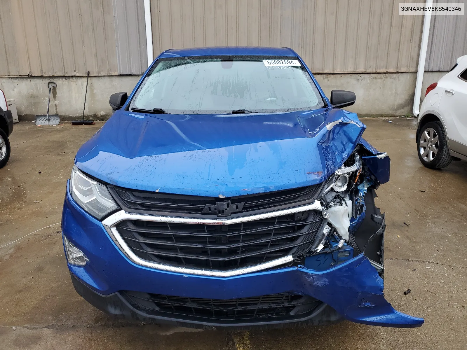 2019 Chevrolet Equinox Ls VIN: 3GNAXHEV8KS540346 Lot: 65082894