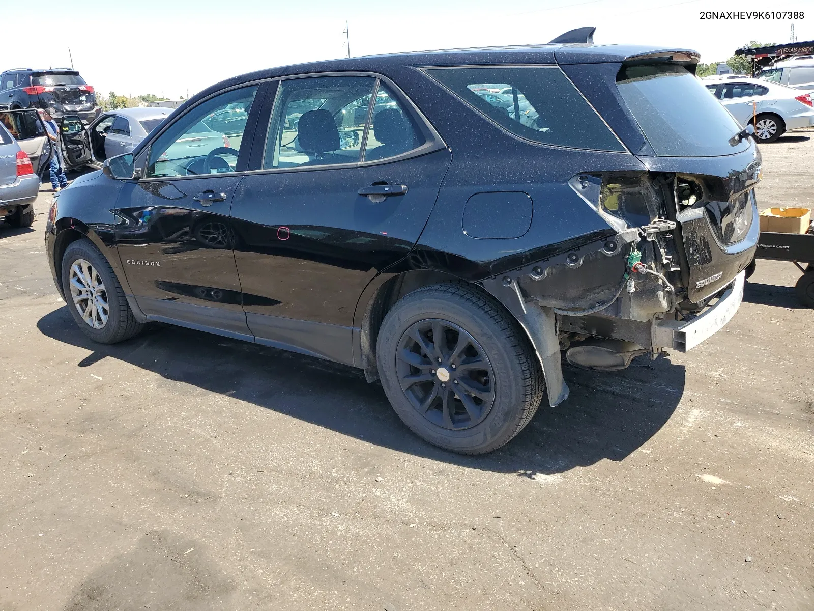 2019 Chevrolet Equinox Ls VIN: 2GNAXHEV9K6107388 Lot: 65175864